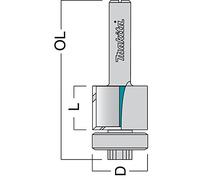Makita P-77469 Bearing Guide Edge TCT