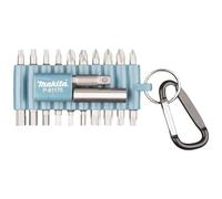 Makita P-81175 22pcs Screwdriver Bit - Screwdriver Bits (22 pcs), Cross, Flat, Phillips, Pozidriv, Torx, PH1 / PH2 / PZ1 / PZ2 / T10 / T15 / T20 / T25 / T30 / T40 / SW3 / SW3 4 / SW5 / SW6, 25.4/4