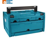 Makita P-84311 Makpac Connector Stacking Type 3 Case With 4 Drawers