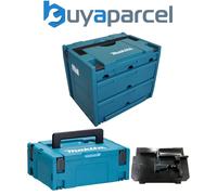 Makita P-84349 MAKPAC 5 Drawer Stacking Connector Tool Case TYPE 4 + 2 + Inlay