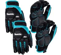 Makita P-84464 Advanced Ansi 2 Impact-Rated Demolition Medium Gloves 2X Pair