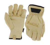 Makita Durahide Leather Gloves Beige M Pack of 1