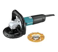 Makita PC5010CX1 5" SJSII Compact Concrete Planer with Dust Extraction Shroud and Diamond Cup Wheel