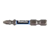 Makita Impact Premier Double Torsion Pozi Screwdriver Bits PZ2 50mm Pack of 2