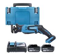 Makita Reciprocating Saw Djr183Z 18V Lxt Cordless Compact 13mm With 2 X 5.0Ah Batteries, Charger & Case