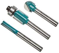 Makita Router Bit Set, 3 Piece, of 30209
