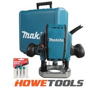 Makita RP0900X 1/4 or 3/8in Plunge Router 240V