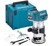 Makita Rt001Gz20 40V Cordless Brushless Laminate Router Trimmer + Plunge Base