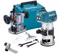 Makita Rt001Gz21 40V Cordless Brushless Laminate Router Trimmer + Plunge Base