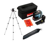 Makita Sk105Dz 12V Cxt Self Leveling Cross Line Laser Level Red Body + Tripod