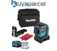 Makita SK700DZ 12v CXT Multi Line Laser Level Red + Target + Bag + AA Adaptor