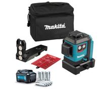 Makita Sk700Dz 12V Cxt Multi Line Laser Level Red + Target + Bag + Aa Adaptor