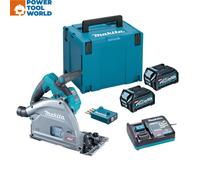Makita SP001GD202 XGT 40Vmax BL Plunge Saw 40V 2 x 2.5Ah Li-ion