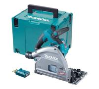 Makita SP001GZ03 40VMAX XGT 165mm Plunge Cut Circular Saw (Bare Unit) with Wireless Adaptor & MakPac Case