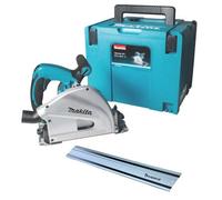 Makita Sp6000J 110V Plunge Cut Circular Saw 165mm Cased + 1X1.5M Bap Guide Rail