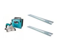 Makita SP6000K1 Plunge Saw With 2 Guide Rails 110v Option: 110V