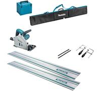 Makita SP6000K6 Plunge Cut Circular Saw and Guide Rail Accessory 6 Piece Set 240v