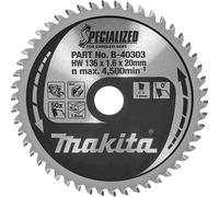 Makita SPECIALIZED Circular Saw Blade for Aluminium Cutting 136mm 50T 20mm