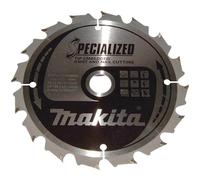 Makita SPECIALIZED Circular Saw Blade for Knot and Nail Cutting 165mm 16T 20mm