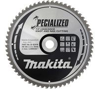 Makita SPECIALIZED Circular Saw Blade for Knot and Nail Cutting