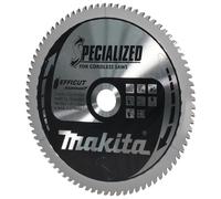 Makita SPECIALIZED Efficut Circular Saw Blade for Aluminium Cutting 260mm 81T 30mm