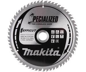 Makita SPECIALIZED Efficut Circular Saw Blade for Wood Cutting 260mm 60T 30mm