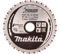 Makita SPECIALIZED Efficut Metal Circular Saw Blade 136mm 30T 20mm