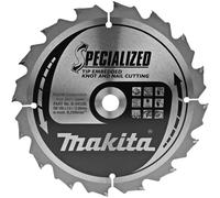 Makita SPECIALIZED Knot and Nail Cutting Saw Blade 185mm 16T 15.8mm