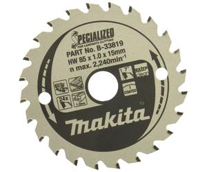 Makita Specialized SAEGE Sheets 85Â x 15Â x 24Z, B- 33819