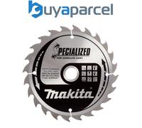 Makita B-09167 Specialized Saw Blade-165 x 20mm, Red/Silver