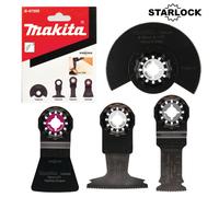 Makita 4 Piece Starlock Flooring Multitool Oscillating Blades Set