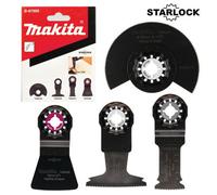 Makita 4 Piece Starlock Flooring Multitool Oscillating Blades Set
