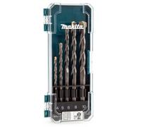 Makita TCT Drill Bit Set for Masonry 5 Piece Metric 4 - 10mm Boxed D-72877