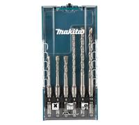 Makita TCT SDS+ Drill Bit Set 6 Piece 5 to 10mm Tungsten Carbide Tips E-15730