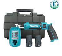 Makita TD023DSE 7.2V Impact Driver 25Nm With 2 x 1.5Ah Batteries, Charger & Case