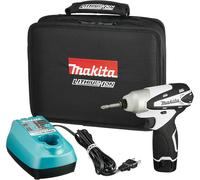 Makita TD090DWSPW 10.8V White Rechargeable Impact Driver Kit Brand New