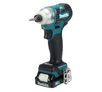 Makita TD111DSAJ 12V Max Li-Ion CXT Brushless Impact Driver Complete with 2 x 2.0 Ah Li-Ion Batteries and Charger Supplied in A Makpac Case