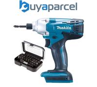 Makita TD127D 18v Lithium Ion G-Series Cordless Impact Driver + 30pc Drill Set