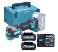Makita Tm001Gz02 40V Xgt Brushless Multi Tool Starlock + 2 X 2.5Ah Battery