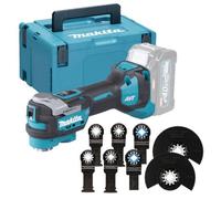 Makita Tm001Gz02 40V Xgt Brushless Starlock Multi Tool + 8Pc Plunge Blade Set