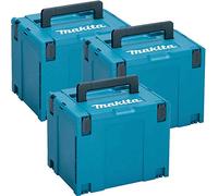 Makita Triple Pack 821552-6 MakPac Type 4 Stacking Connector Case 396mmx 296mmx 315mm Pack of 3