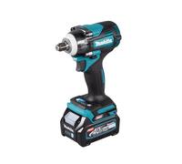 Makita TW004GD201 40V Max Li-ion XGT Brushless Impact Wrench Complete with 2 x 2.5 Ah Batteries and Charger Supplied in a Makpac Case