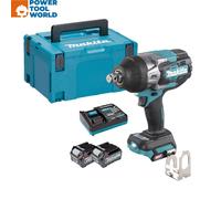 Makita TW007GD201 40v Max XGT Brushless 1/2" Impact Wrench Inc 2x 2.5Ah Batts