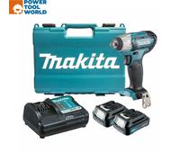Makita TW140D 12v Max CXT Cordless 3/8" Drive Impact Wrench 2 x 2ah Li-ion Charger Case