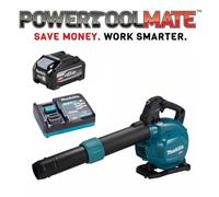 Makita UB003GZ 40V XGT Max Blower Kit - 4.0ah High Output Battery & Charger