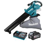 Makita UB005GZ 40V Max XGT Brushless Blower Vacuum with 1x4.0Ah Battery Charger
