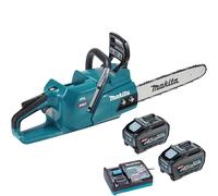 Makita UC011G 40v Max XGT Cordless Brushless Chainsaw 350mm 2 x 5ah Li-ion Charger