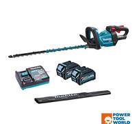 Makita UH004G 40v Max XGT Cordless Brushless Hedge Trimmer 600mm 2 x 2.5ah Li-ion Charger