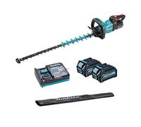 Makita Uh005Gd201 40V Xgt 75Cm Cordless Brushless Hedge Trimmer Inc 2X 2.5Ah Batteries