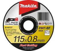 Makita Ultra Thin 0.8mm Metal Cutting Disc 115mm Pack of 1